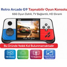 Qasul Retro Oyun Konsolu – 666 Dahili Oyun, 3.0" Ekran Taşınabilir Eğlence