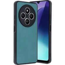 Uravas Store Redmi 14C Kılıf Aras Deri Kapak - Yeşil