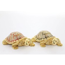 Uravas Store Taşlı Kaplumbağa Figürü Model 1
