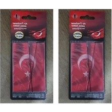 Esranın Dünyası Asma Ayna Süsü - Türk Bayrağı Koku