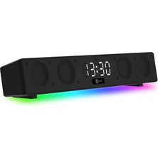 Uravas Store Lecoo DS103 Rgb 10 Watt Bluetooth Stereo Soundbar Speaker Hoparlör