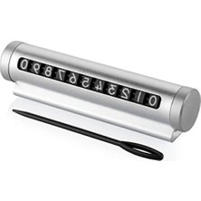 Esranın Dünyası Alüminyum Kasa Araç Içi Park Telefon Numaratörü