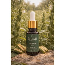 NUMI Naturals Susam Yağı 20 ml %100 Saf Sesame Oil Doğal Cilt ve Saç Bakım Yağı