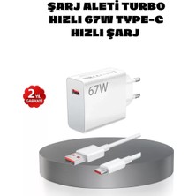 Uravas Store 67W Turbo Type-C Hızlı Şarj Adaptörü – Akıllı Koruma Çipli, Hızlı Şarj Destekli
