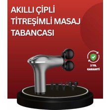 Uravas Store Çok Fonksiyonlu 4 Başlıklı Şarjlı Masaj Aleti Kas Ağrısı Rahatlatıcı
