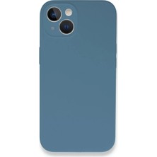 BSH Gülbay Mobilya Newface iPhone 13 Mini Kılıf Lansman Legant Silikon - Açık Mavi