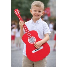Ti Play Gitar Gösteri Aksesuarı 70X27CM 2,5mm Mukavva Kırmızı Uv Baskı 10LU Paket