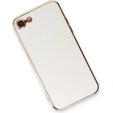 Paradise Sda  iPhone 7 Kılıf Volet Silikon - Beyaz 4523
