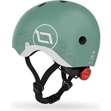 Esranın Dünyası Reflektif Bebek Kaskı - Yeşil