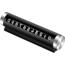 Esranın Dünyası Alüminyum Kasa Araç Içi Park Numaratör | Çevirmeli Tasarım