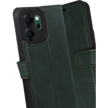 Paradise Sda  Oppo Reno 14F Trend S Plus Kapaklı Kılıf - Yeşil 4523