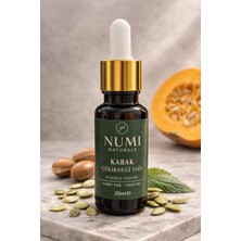 NUMI Naturals Kabak Çekirdeği Yağı 20 ml %100 Saf Pumpkin Seed Oil Saç ve Cilt Bakım Yağı