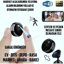1k ° 1080P Hd Mini Cctv Kamera Sesli Video Kayıt Ev Ofis Güvenliği Için Taşınabilir Kompakt Gizli Hd