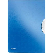Esranın Dünyası A4 Sıkıştırmalı Dosya, Metalik Mavi