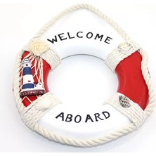 Uravas Store Ahşap Marin Duvara Asmalı Simit Model 2