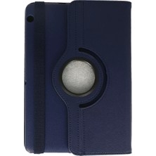 Uravas Store Mediapad T3 10 / 9.6 Kılıf 360 Tablet Deri Kılıf - Lacivert