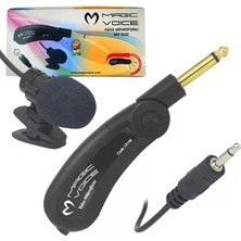 Uravas Store Magicvoice MV-502 Gold Kablolu Yaka Mikrofonu