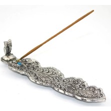 Uravas Store Metal Kayık Baykuş Tasarımı Tütsülük Model 2