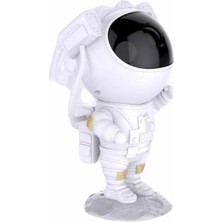 BSH Gülbay Mobilya Astronot Şeklinde Bluetooth Hoparlör Gökyüzü Kumandalı Aydınlatma Lamba