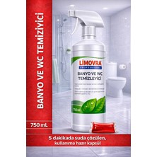Limovra Banyo Wc Temizleyici 750ML -Bitkisel