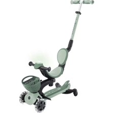 Paradise Sda Globber Go Up Baby 360 Scooter (Işıklı) Zeytin Yeşili 4523