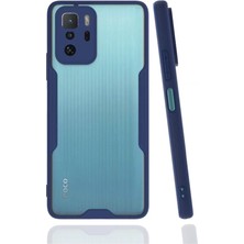 BSH Gülbay Mobilya Newface Xiaomi Poco X3 Gt Kılıf Platin Silikon - Lacivert