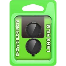 BSH Gülbay Mobilya Newface Xiaomi Redmi Note 13 Pro 4g Raze Metal Kamera Lens - Siyah