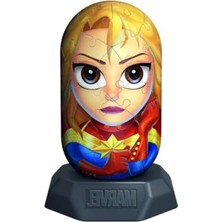 Esranın Dünyası 54 Parça Kaptan Marvel Temalı Puzzle
