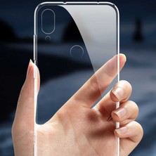Cepustik Telefon Aksesuarları Mi Play Kılıf Şeffaf Süper Silikon Kılıf