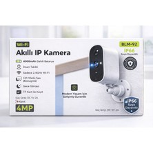 Mo Dou Akıllı Wi-Fi Güvenlik Kamerası 4mp Kablosuz IP66 Su Geçirmez Gece Görüşlü Insan Takipli