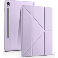 BSH Gülbay Mobilya Newface Samsung Galaxy Tab S10 Fe Plus 13.1 Kalemlikli Mars Tablet Kılıfı - Lila