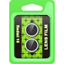 BSH Gülbay Mobilya Newface Xiaomi Redmi 15 4g Raze Metal Kamera Lens - Gümüş