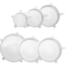 Esranın Dünyası Esnek Silikon Gıda Saklama Kapak Seti, 6'lı