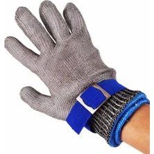 Esranın Dünyası Kesilmez Çelik Kasap Eldiveni - L Beden