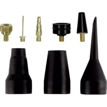 Esranın Dünyası 8 Parça Kompresör Aksesuar Seti - Metal Top Iğnesi ve Adaptörler Dahil