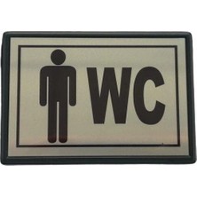 Uravas Store Yönlendirme Küçük Wc Bay 10X7 cm