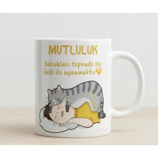 Weiler Riger Hafta Sonu Temalı Esprili Çift Illüstrasyon Tasarım Kupa MZ-026