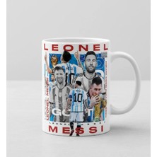 Weiler Riger Lionel Messi World Cup Serisi A Kalite Porselen Kupa Bardak - Çift Taraflı Hd Baskı