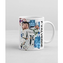 Weiler Riger Fede Valverde Real Madrid Tasarımlı A Kalite Porselen Kupa Bardak - Çift Taraflı Hd Baskı