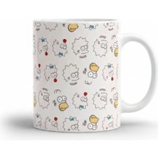 Weiler Riger Sevimli Karakterler Serisi A Kalite Porselen Kupa Bardak