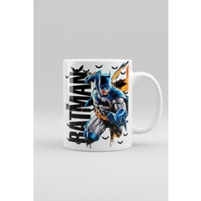 Weiler Riger Batman Dark Knight Karakter Baskılı Hediyelik Porselen Kupa