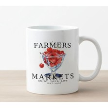 Weiler Riger Farmers Markets Tasarım A Kalite Porselen Kupa Bardak