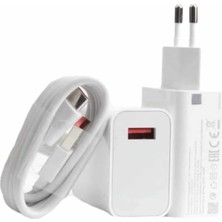 Terrien Beyaz Ultra Plus Hızlı Şarj Seti Şarj Adaptörü ve Kablosu 67W