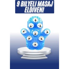 Terrien Masaj Aleti El Şeklinde Omuz Bacak Bilyeli Masaj Eldiveni El Şekilli
