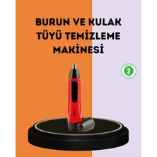 Terrien Kulak Burun Tüy Temizleme Makinesi Raks Leo Pilli Kuru Kullanım