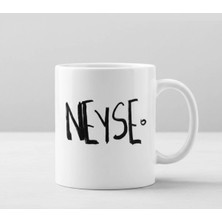 Weiler Riger Tavrını Masana Yansıt: "neyse." Motto Serisi Porselen Kupa Bardak