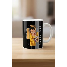 Weiler Riger Monkey D. Luffy Karakter Baskılı Anime Severlere Hediye Porselen Kupa Bardak Kod: WR-OP-MK03