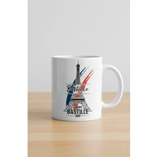 Weiler Riger Eyfel Kulesi Tasarım "happy Bastille Day" A Kalite Porselen Kupa