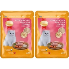 Esranın Dünyası Tavuk ile Pirinç ve Havuç Pouch Maması 85 gr (2 Paket)