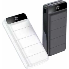 Terrien Powerbank 50.000 Mah Dijital Göstergeli Taşınabilir 4 Portlu Hızlı Powerbank
